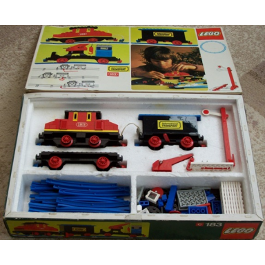 complete train set with motor and signal