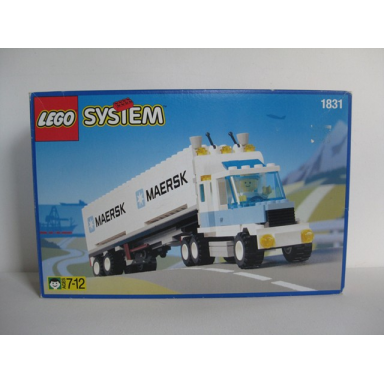 maersk line container lorry