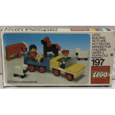 farm vehicle and animals