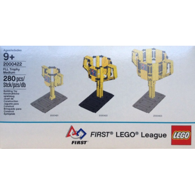 fll first lego league trophy medium