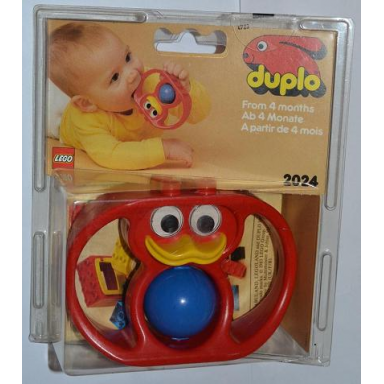 duck rattle-teether
