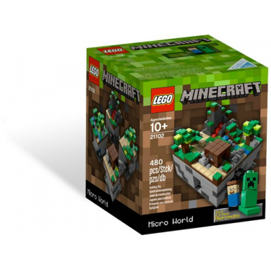 minecraft micro world lego ideas - the forest