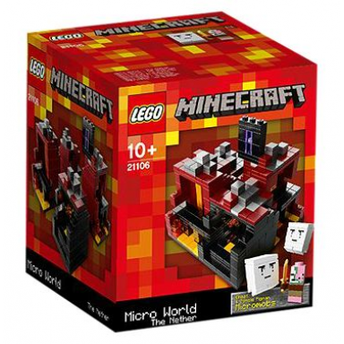 minecraft micro world - the nether