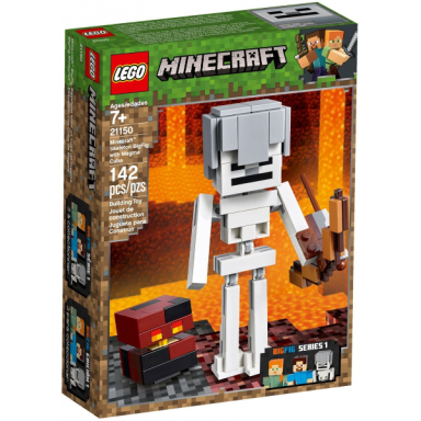 minecraft skeleton bigfig with magma cube
