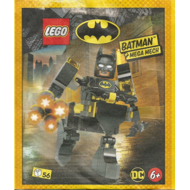 batman with mega mech paper bag