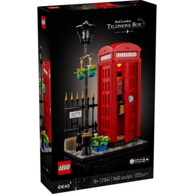red london telephone box