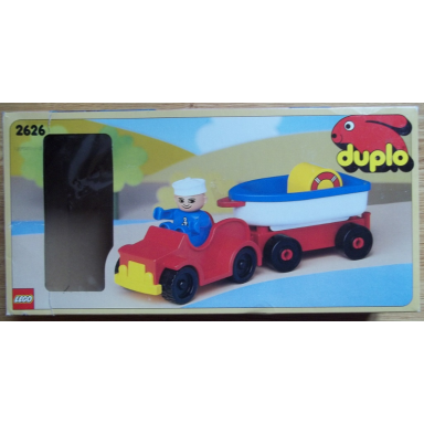 car and boat vacation trailer