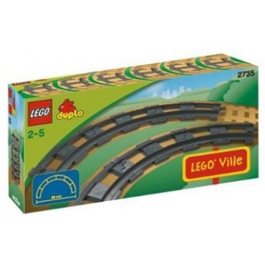 curved rails dark gray