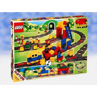 deluxe lego duplo battery cargo train