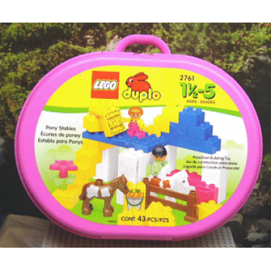 pony stable oval suitcase