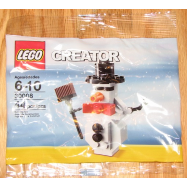 snowman polybag