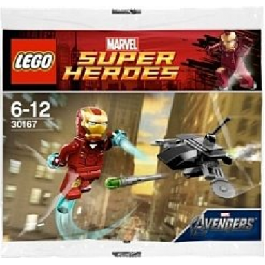 iron man vs fighting drone polybag