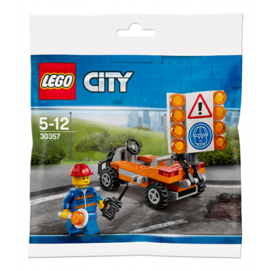 road worker polybag