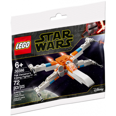 poe damerons x-wing fighter - mini polybag