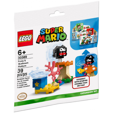 fuzzy mushroom platform - expansion set polybag
