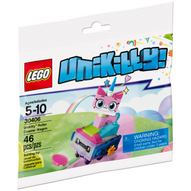 unikitty roller coaster wagon polybag