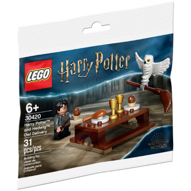 harry potter and hedwig: owl delivery polybag
