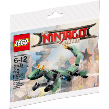 green ninja mech dragon polybag