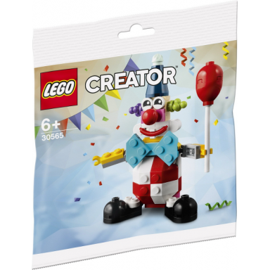 birthday clown polybag