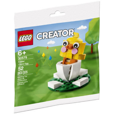 easter chick egg polybag