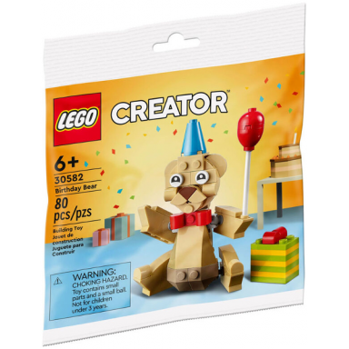 birthday bear polybag