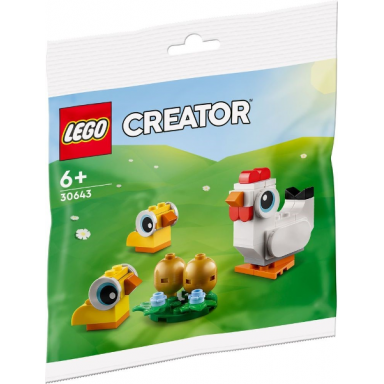 easter chickens polybag