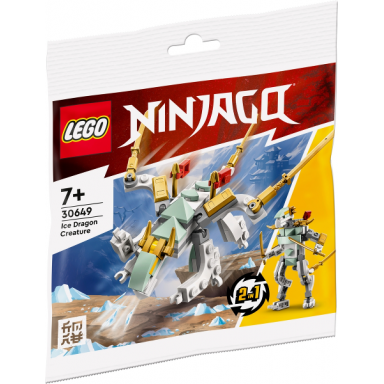 ice dragon creature polybag