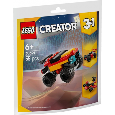 mini convertible monster truck paper bag polybag