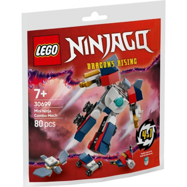 mini ninja combo mech paper bag polybag