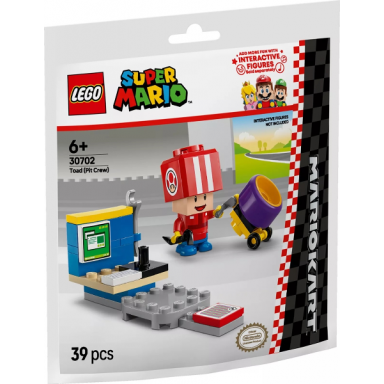 toad pit crew paper bag polybag