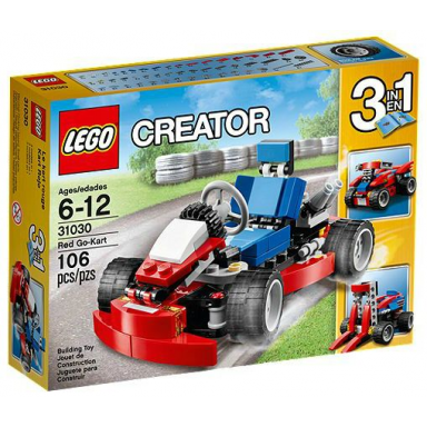 red go-kart