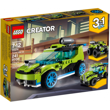 rocket rally car