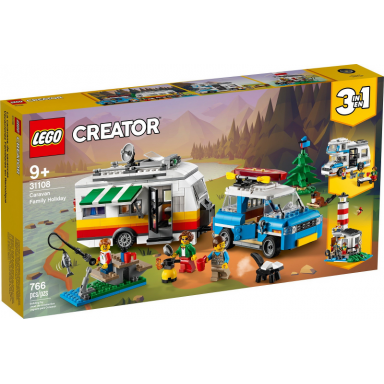 caravan family holiday