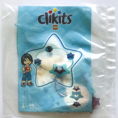clikits bracelet star polybag