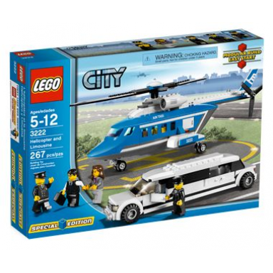 helicopter and limousine