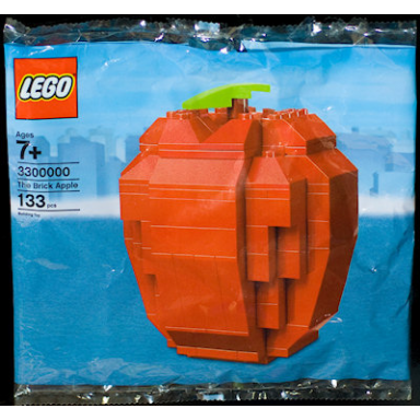 the brick apple lego store grand opening set rockefeller center new york ny polybag