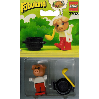 peter pig the cook