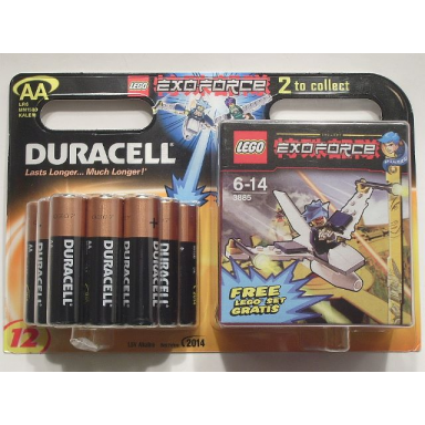 hikaru little flyer - duracell 12 pack aa battery promotion