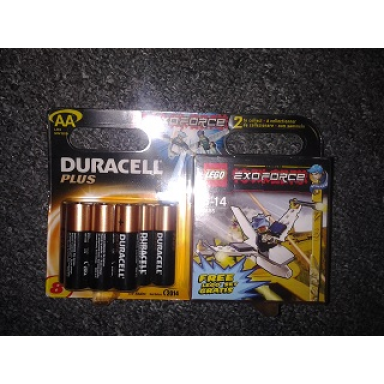 hikaru little flyer - duracell 8 pack aa battery promotion