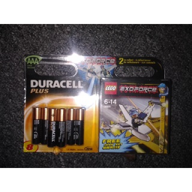 hikaru little flyer - duracell 8 pack aaa battery promotion