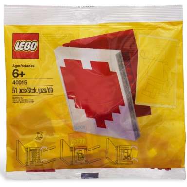 heart book polybag