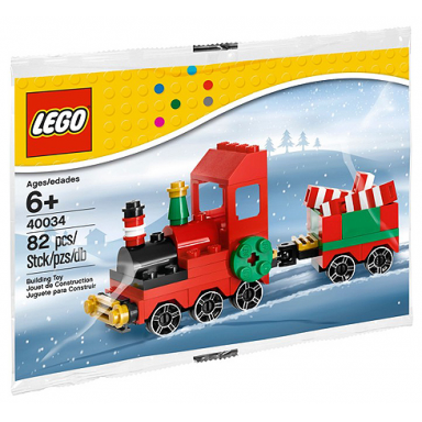 christmas train polybag