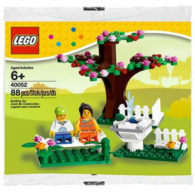 springtime scene polybag