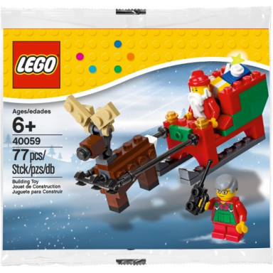 santas sleigh polybag