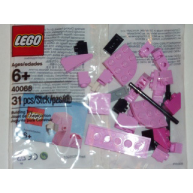 monthly mini model build set - 2013 08 august flamingo polybag