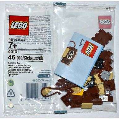 monthly mini model build set - 2014 08 august monkey chimpanzee polybag