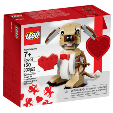 valentines cupid dog