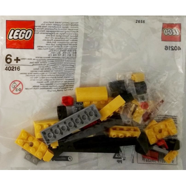 monthly mini model build set - 2016 09 september school bus polybag
