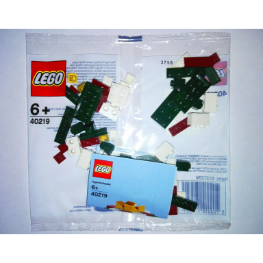 monthly mini model build set - 2016 12 december christmas present box polybag