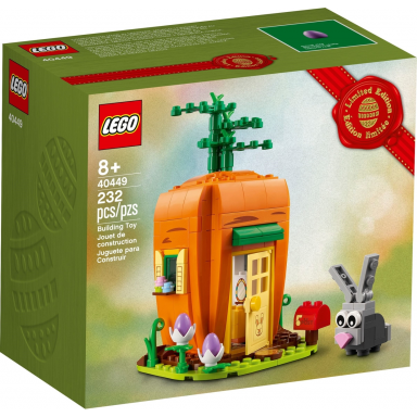 easter bunny’s carrot house